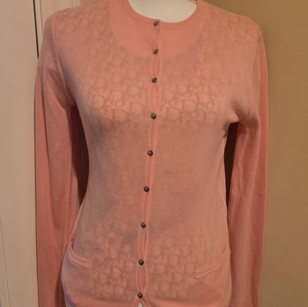 Louis Vuitton Cashmere Pink Sweater - Small